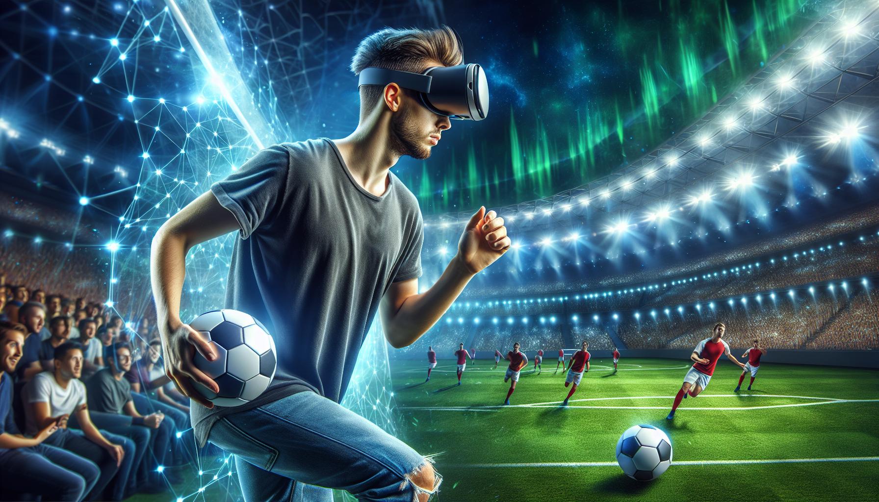 vr soccer game